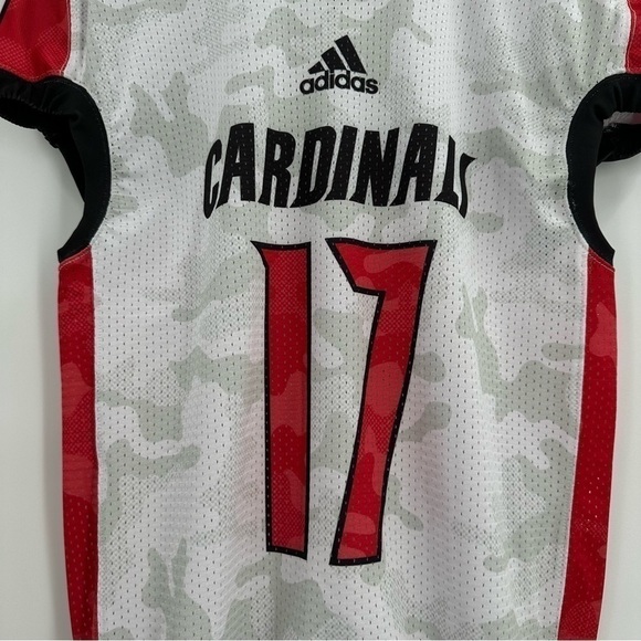 ADIDAS Football Shocklite Filthyquick Cardinals Gray/White Jersey NWT Men’s L - Picture 4 of 10